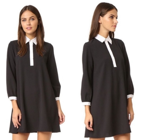 Alice + Olivia Dresses & Skirts - ALICE & OLIVIA Fatima Collared Shift Dress